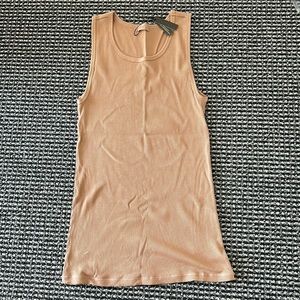 SKIMS sienna ribbed tank top Size Medium